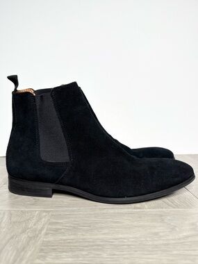 BP Black Suede Men’s Chelsea Boot 9M
